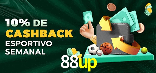 10% de bônus de cashback na 88up